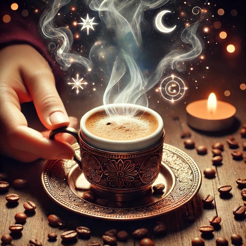 Authentic Turkish Coffee Reading Real Kahve Falı Detailed Fortune ...