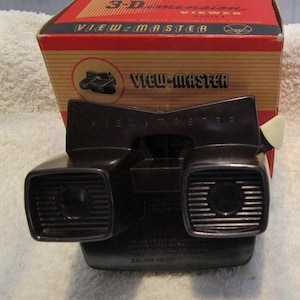 View Master ベルギー製ビューマスタービューワー モデル E Vintage View-Master Model E 3-Dimension Viewer in Original