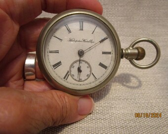 Reloj de bolsillo antiguo de la Hampden Watch Company