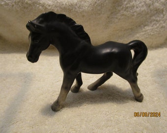 Vintage Royal Doulton Black Beauty and Foal Porcelain Horse