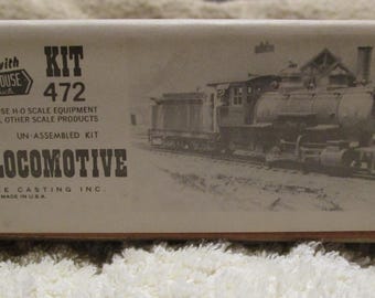 Model Die Casting Inc. Roundhouse Old Timer Series 2-8-0 unassembled Locomotive Kit