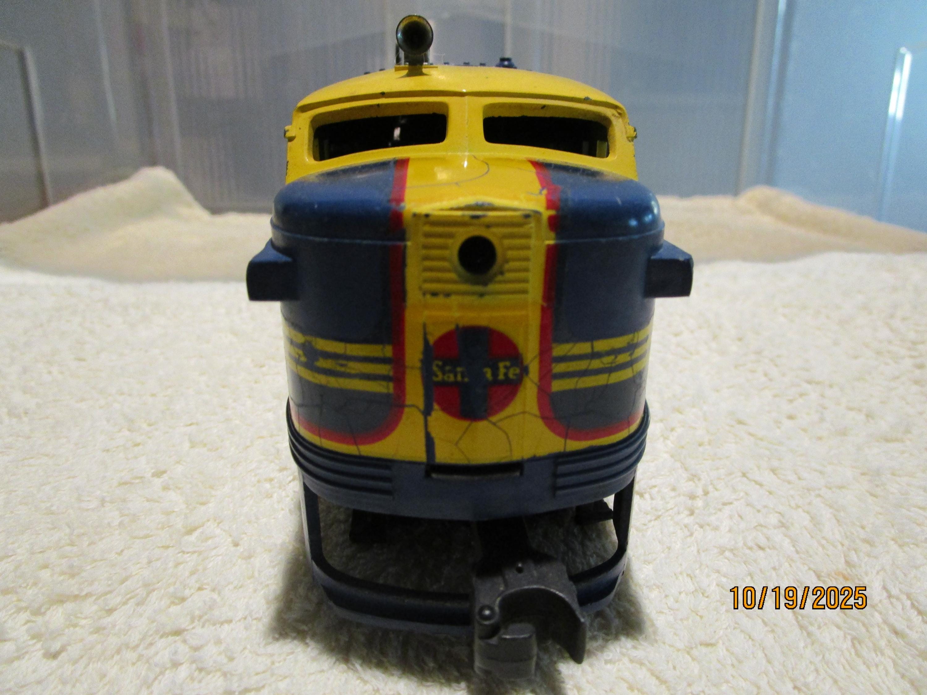 Train Vintage Trix Espress – Époque III (1845-1970) – En Fer-blanc – Alimentateur Cassé