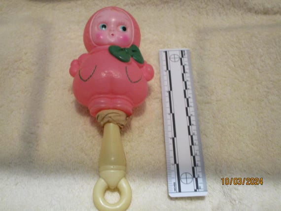 Rare Celluloid Baby Rattle Made in Occupied Japan 1950s - Etsy