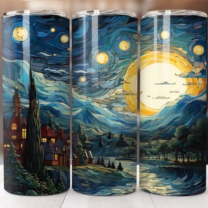 Starry Night Tumbler 20oz