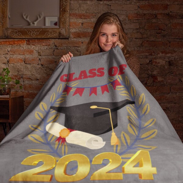 2024 Grad Blanket Etsy