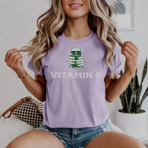 Guinness Inspired Comfort Colors® Tee | Funny Beer Shirt | Irish Party T-Shirt for Him or Her | St. Pattys Gift Orchid