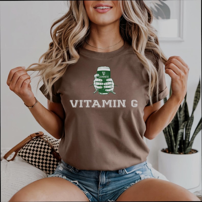 Guinness Inspired Comfort Colors® Tee | Funny Beer Shirt | Irish Party T-Shirt for Him or Her | St. Pattys Gift Espresso