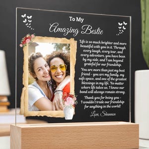 Personalized Gift for Bestie, To My Best Friend, Birthday Gift For Best Friend, Sister By Choice Gift, Soul Sisters, Chosen Sister Gift