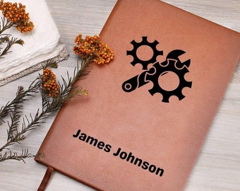 Personalized Mechanical Engineer Gift, Engineer Journal, Engineer's Diary, Architects, Tech Enthusiasts Notebook, Engineer Grad Gift