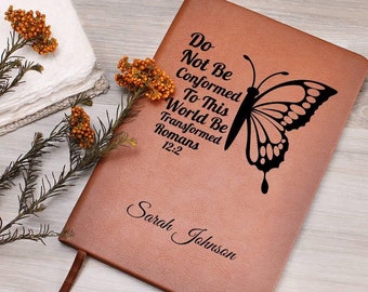Personalized Prayer Journal For Women Men, Christian Gift, Religious Gift For Girls Boys, Bible Verse Faith Religious Notebook, Affirmations