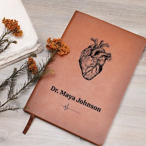 Gift for Cardiologist, Cardiologist Gifts, Anatomical Heart Journal, Cardiologist Gift, Heart Doctor Gifts, Cardiologist Decor Heart Surgeon