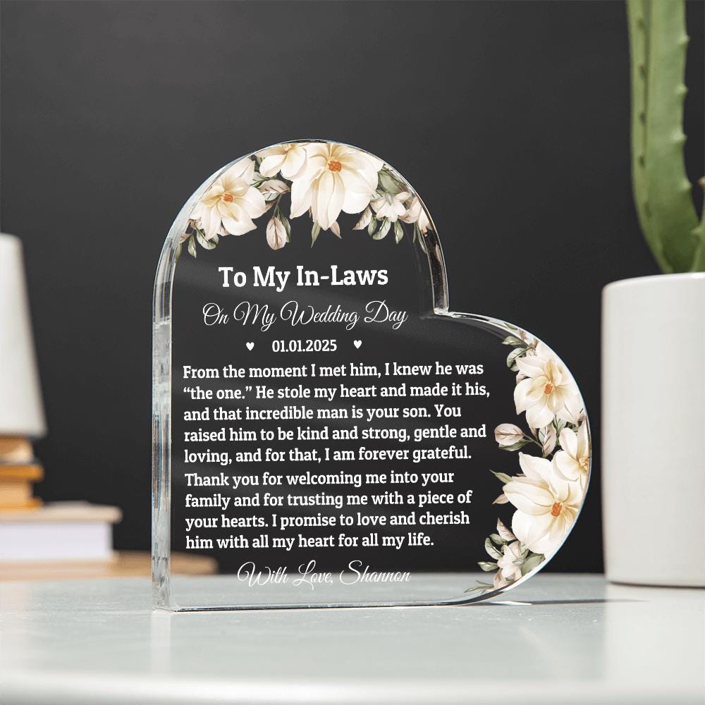 Wedding In-Law Gifts