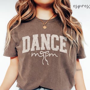 Coquette Dance Mom Comfort Colors Tee - Ballet Mom Gift