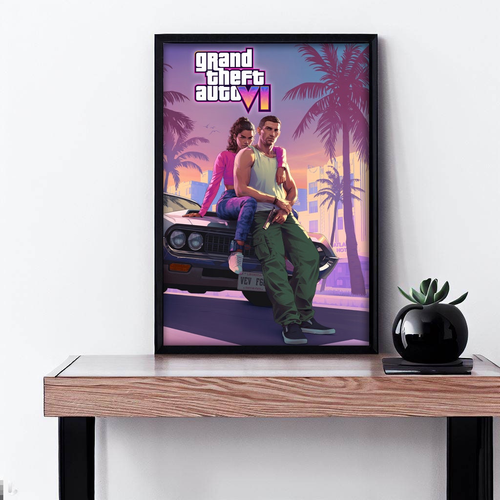 GTA 6 Poster grand Theft Auto 6 / High Quality / Digital Download ...