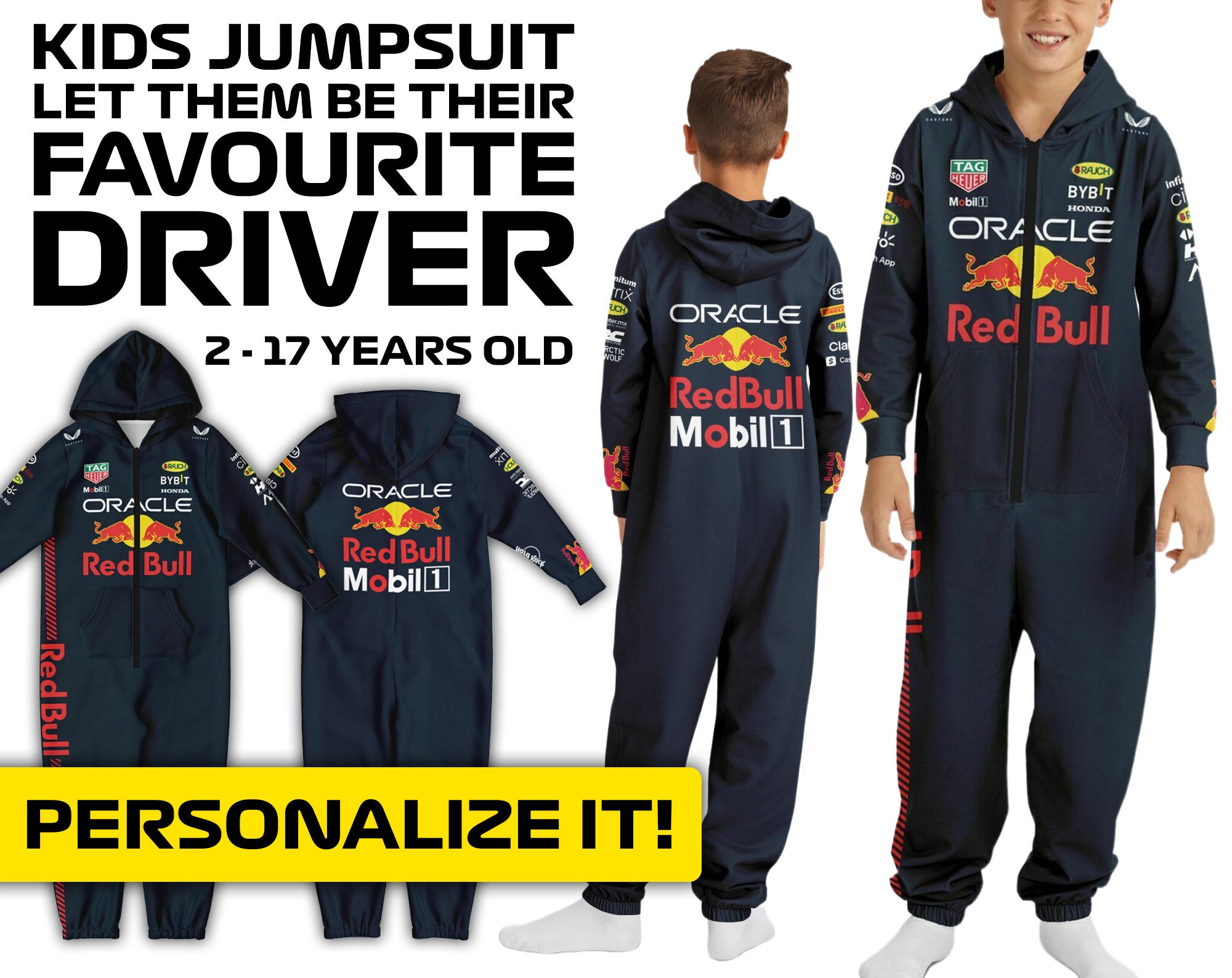 2023 Red Bull Racing Mens Teamwear Rain Jacket