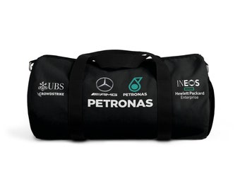 Mercedes AMG Petronas F1 Sports Holdall Duffel Sports Gym Bag