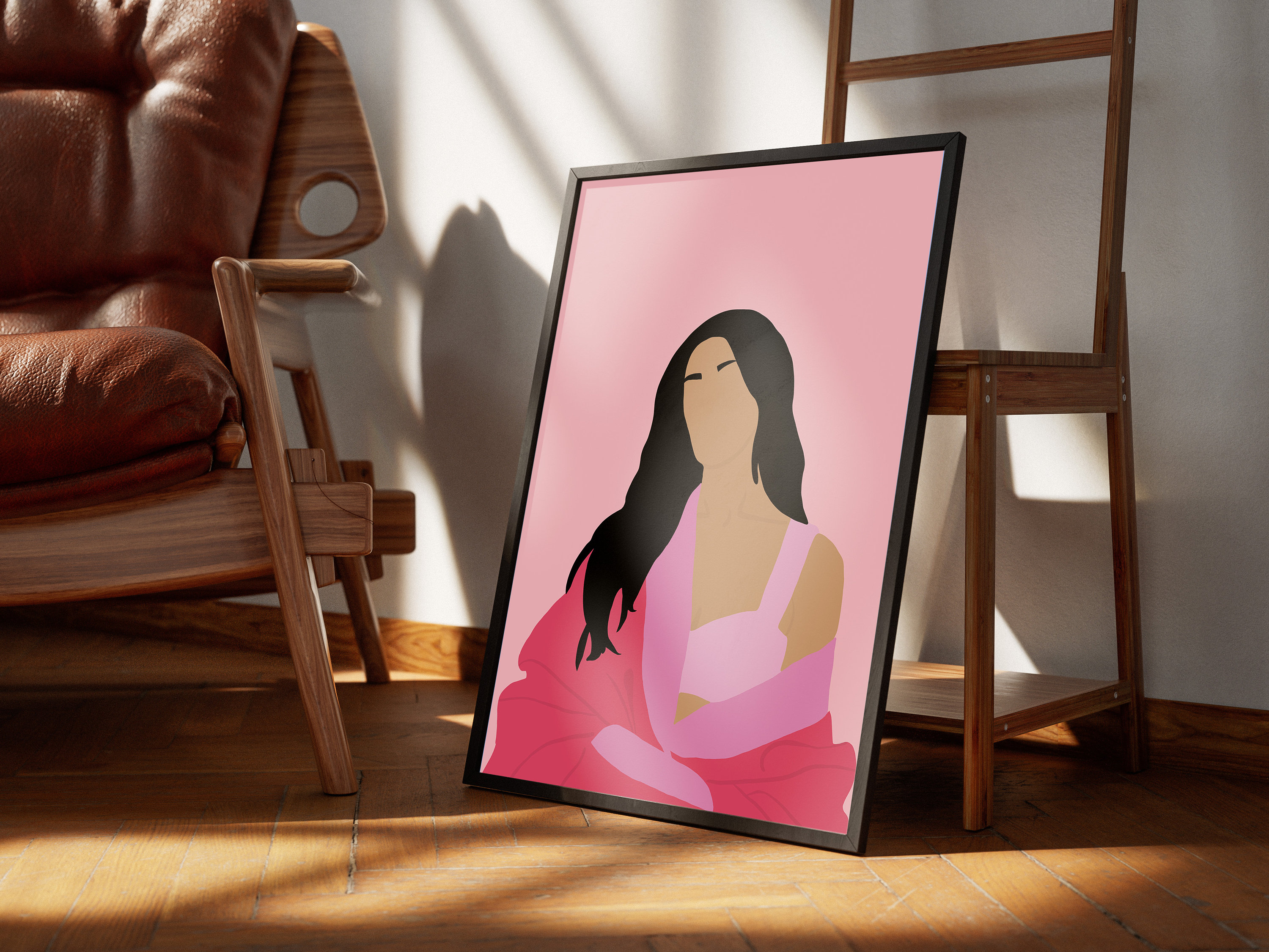 Dua Lipa - Flat Vector Poster - Etsy