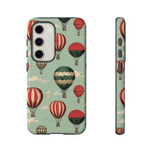 Vintage Hot Air Balloon Pattern Android Phone Case, Bring Fantasy to Your Daily Routine