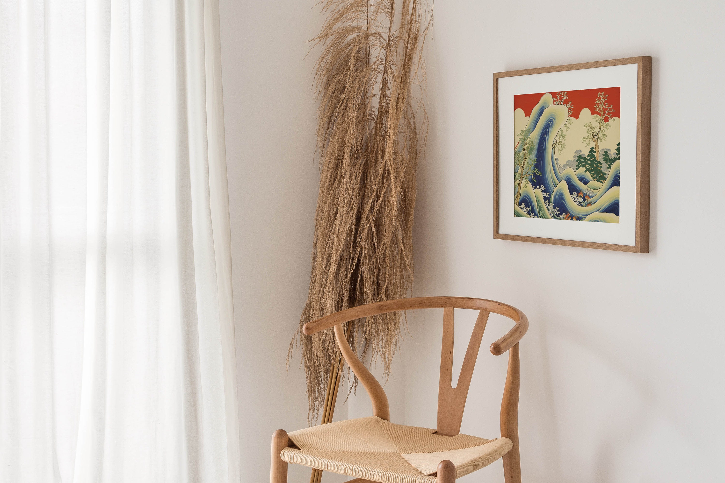 Ukiyoe Japanese Painting Wall Art Korean Minhua Wall Art Etsy