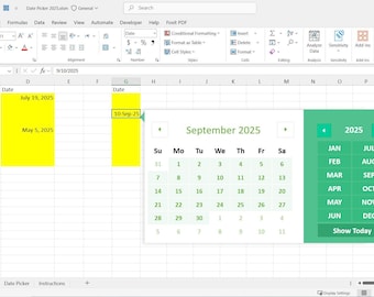 Excel Date Picker | VBA Pop-Up Calendar (Windows Only)