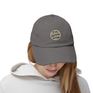 I&#39;m Gonna Snap - Photographers Cap - light brown graphic