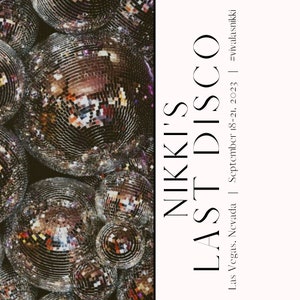 The Last Disco Bachelorette Invitation Pack
