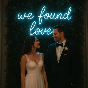 Custom LED Neon Sign Personalized Couple Name Light Custom Wedding Decor Unique Gift for Newlyweds
