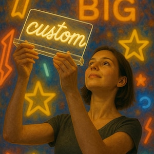 Personalized Custom LED Neon Sign Custom Name Light Unique Wall Decor Perfect Gift for Any Occasion