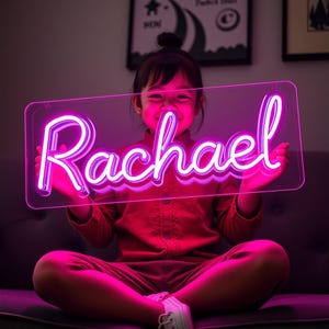 Custom LED Neon Sign Personalized Name Light Custom Wall Decor Unique Gift for Kids’ or Teen Room