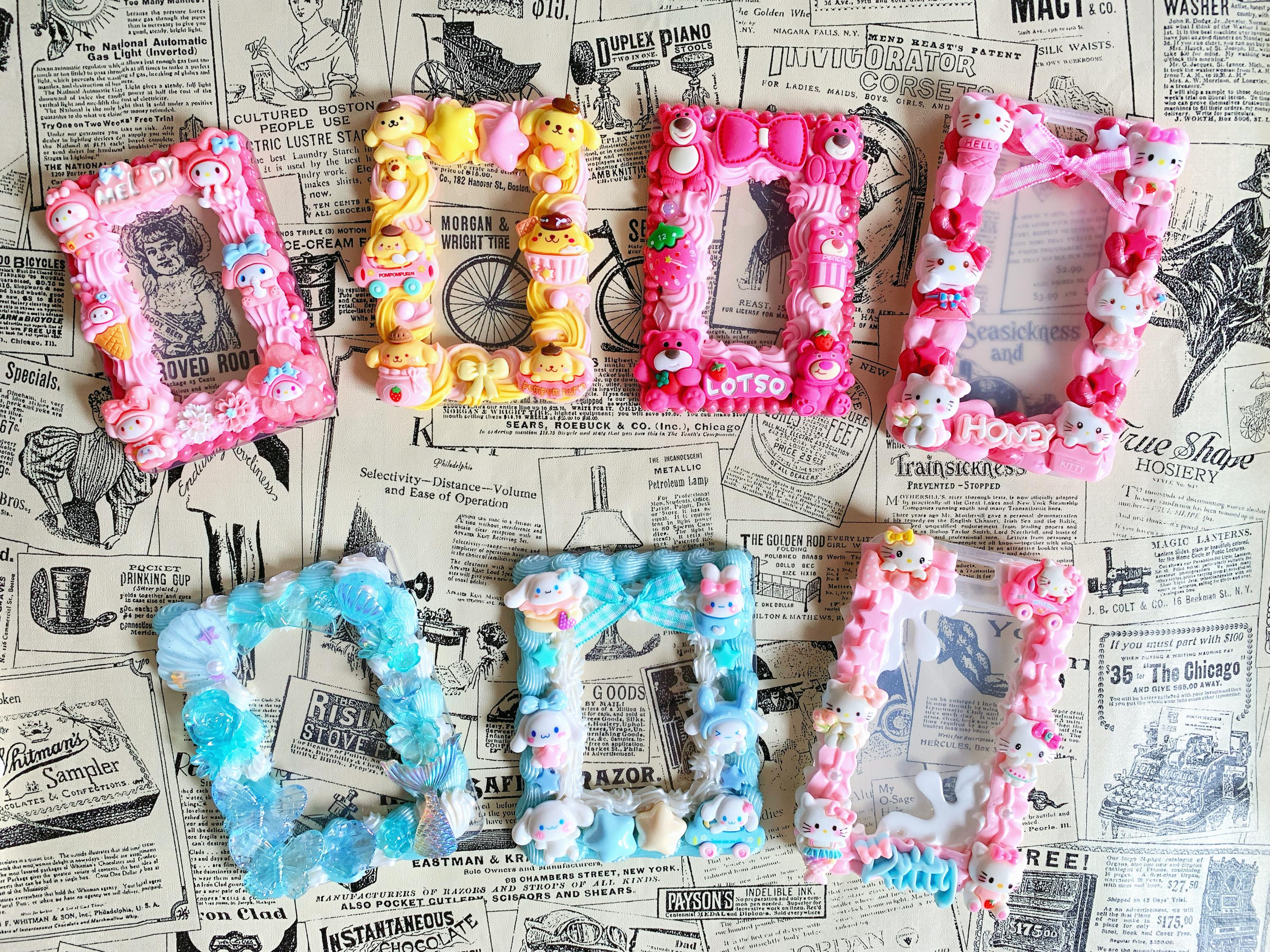 Ready to Ship Decoden Toploader, Decoden Card Holder