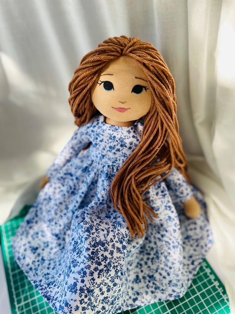 PDF Pattern for 18 Inch Cloth Doll and Dress Pattern Only - Etsy