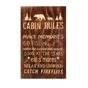 Cabin Rules