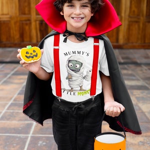 Mummy&#39;s Little Monster T-shirt, Halloween Shirt, Cute Mummy Shirt, Funny Shirt, For Her, For Him, For Kids