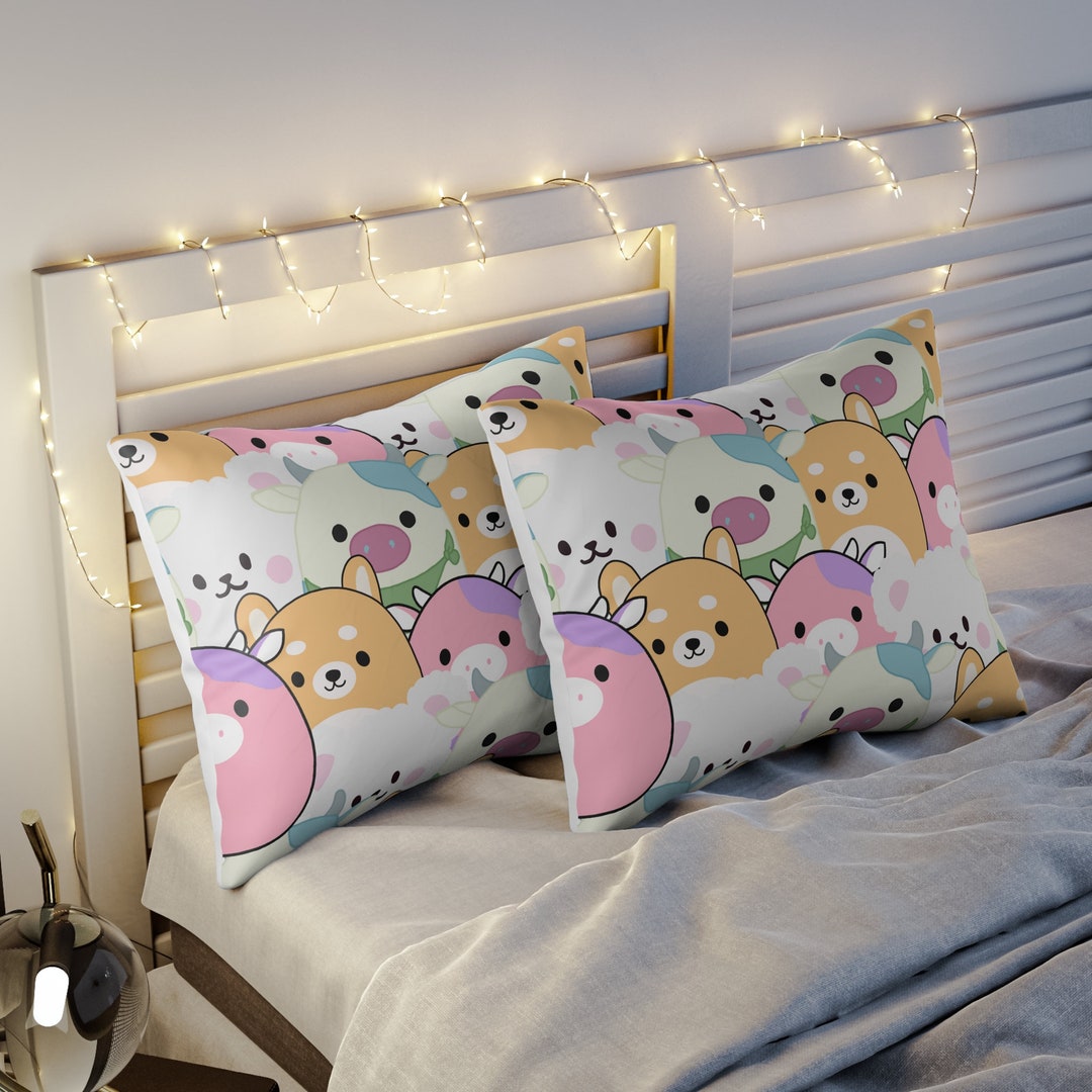 Squishmallow Pillow Shams, Gift for Her, Gift for Sister, Gift for Mom