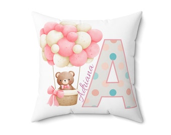 Personalized Baby Shower Baby Happy Birthday Gift Pillow