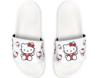 Youth Kitty Slide Sandals Birthday Gift