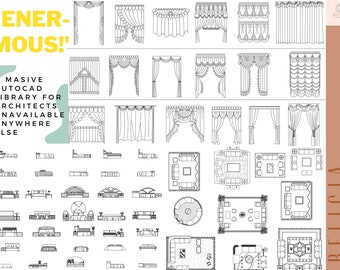 AutoCAD Blocks 2D DWG Library – 10,000+ CAD Blocks and Sections (Digital Download)