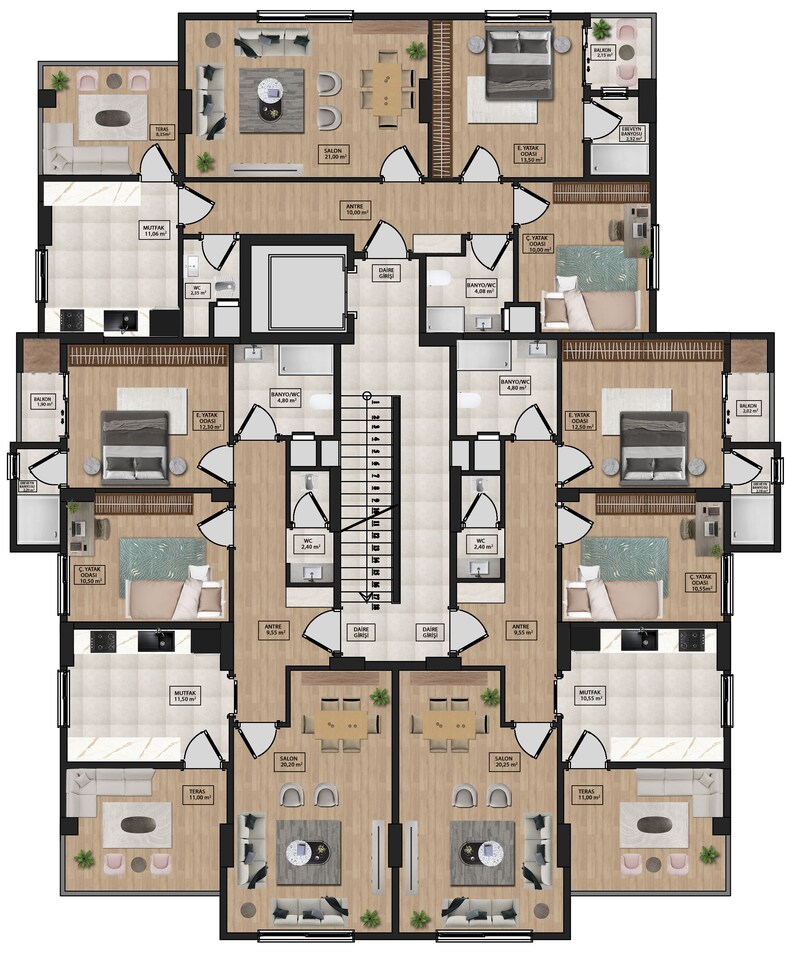 Architectural Elegance in Painting