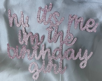 BIRTHDAY GIRL Cake Topper