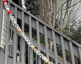 Pulsera de la amistad SUPER BOWL de Taylor Swift Garland Chiefs