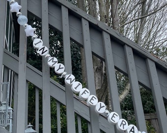 WIFEY ERA Taylor Swift Friendship Bracelet Garland