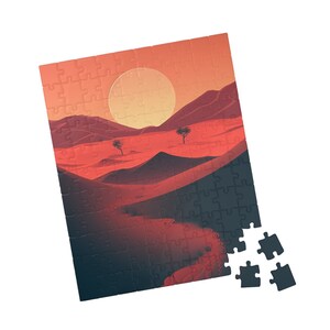 Desert Solitaire: Sunset Silhouettes