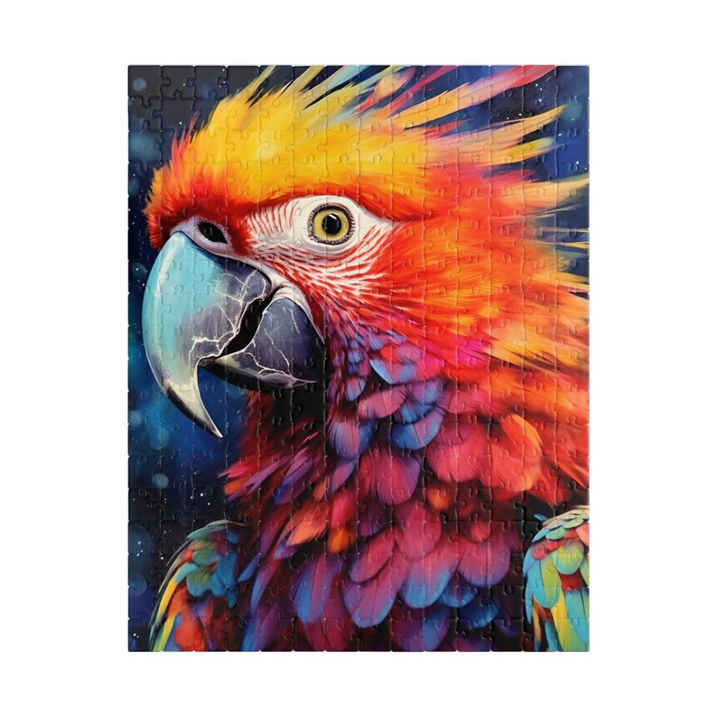 Visual Reference: Prismatic Perch The Rainbow Parrot Spectacle