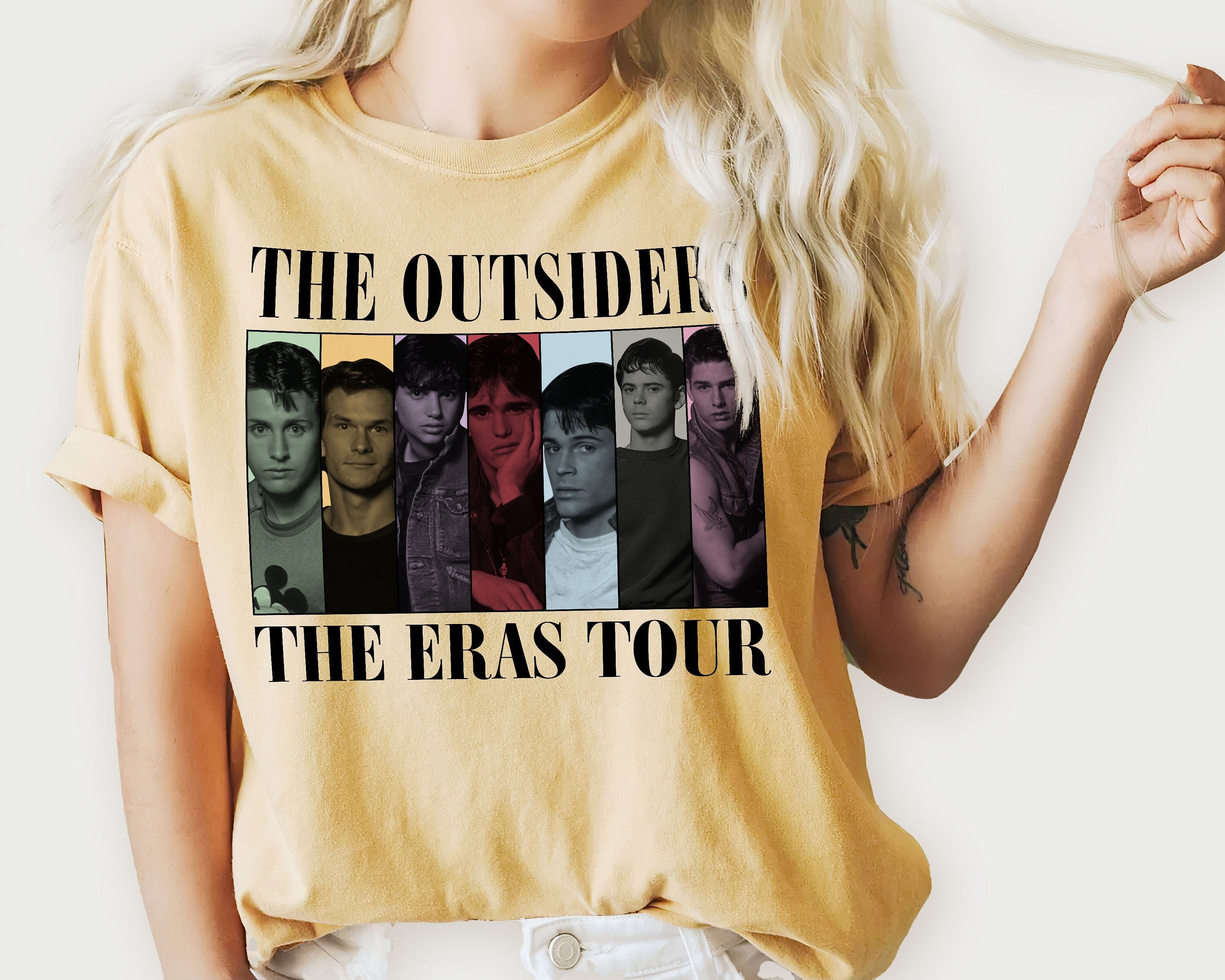 The Outsiders Eras Tour Shirt, Stay Gold Ponyboy Movie Shirt