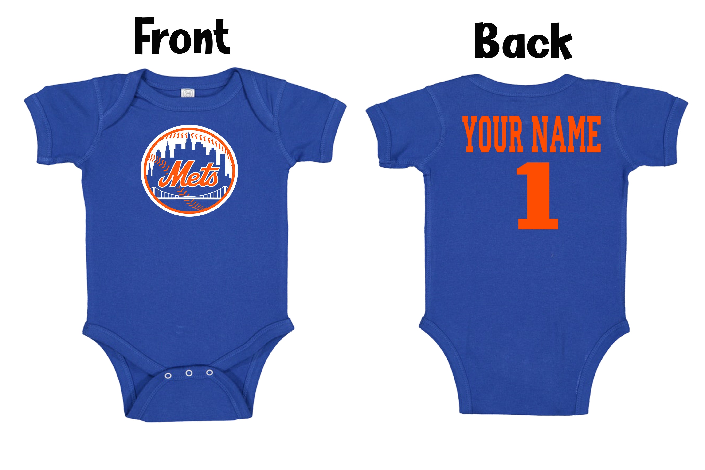 Mets Baby Outfit, Mets Girl's Outfit, Mets, Mets Newborn Outfit, Mets Fan,  Mets Baby, Mets Girl, Newborn Gift, Father's Day Gift, Mets Shirt
