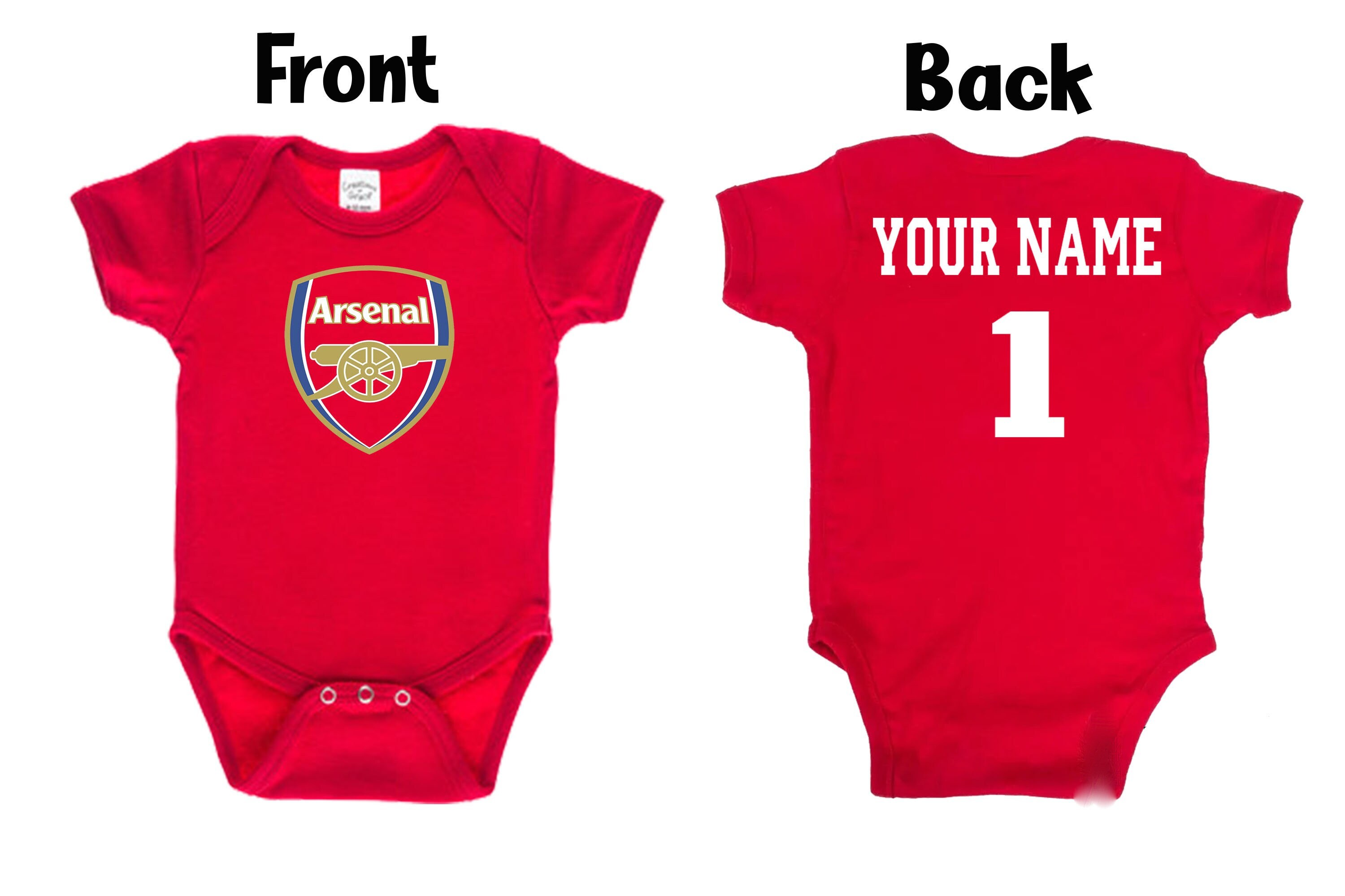 Arsenal Baby Etsy