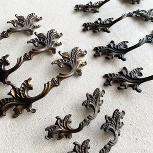 Vintage Schubladenknauf aus Messing, Verschiedene Größen | Preis pro Stück