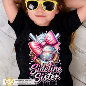Bling Baseball Dripping Pink Coquette Bow/ Sideline Sister/Ball Drip Sports png designs DTF/Respect the Drip/Little Sister/Boujee Baseball