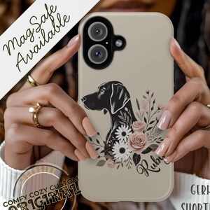Custom German Shorthaired Pointer Phone Case – Personalized GSP iPhone & Samsung Cover – Dog Mom Gift, Mothers Day Present