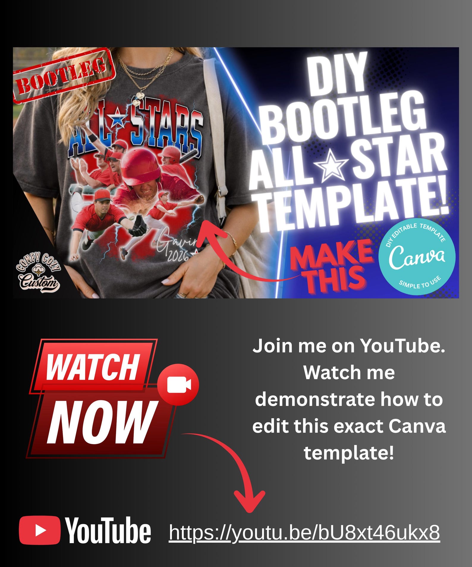 All Stars Baseball Template, Editable 90s Bootleg Tee PNG, DIY All Star ...